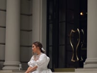 Emerald wedding dress video